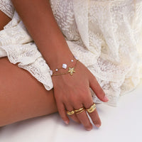 Bohomoon Stainless Steel Mini Starfish Bracelet