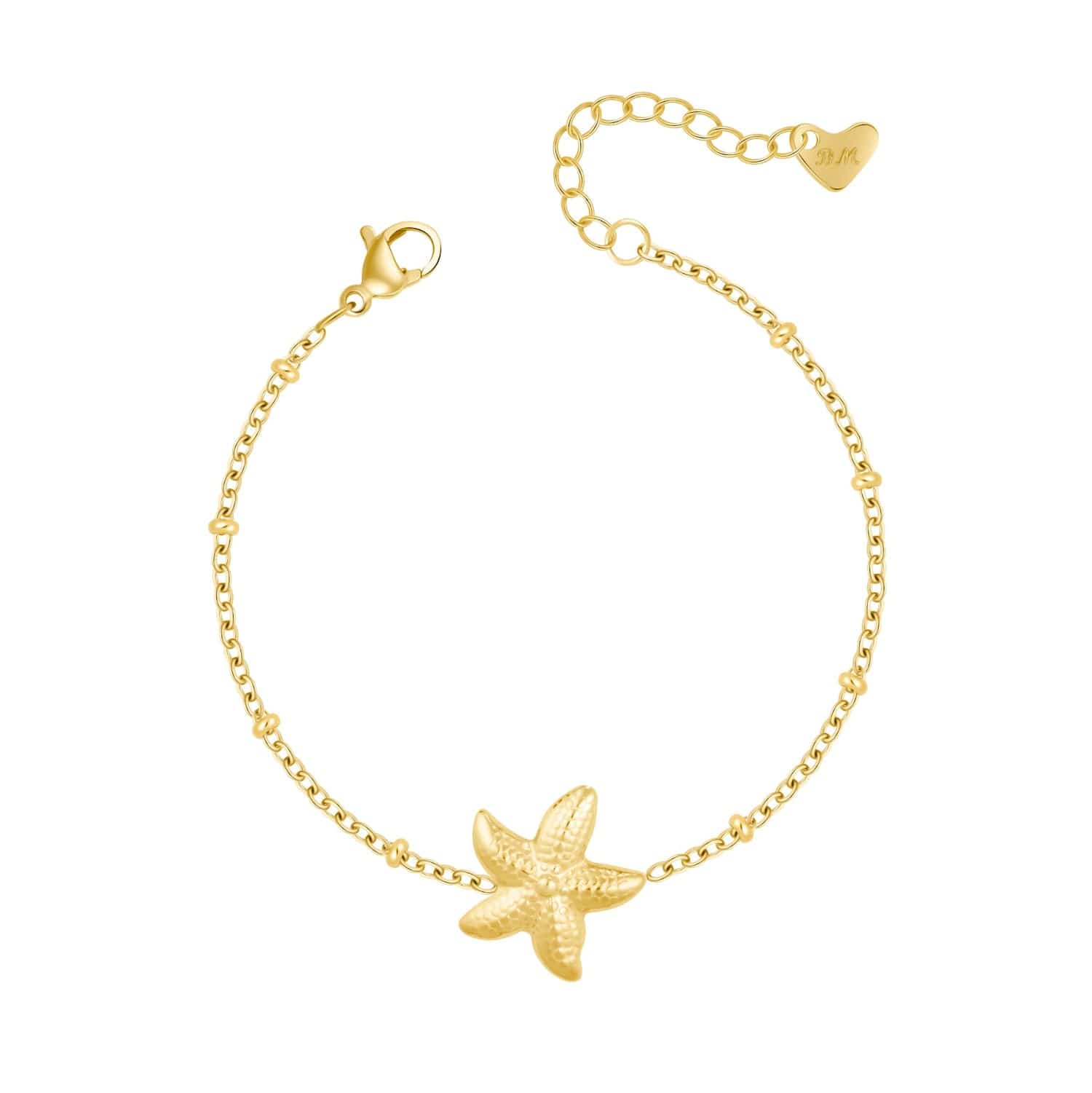 Bohomoon Stainless Steel Mini Starfish Bracelet