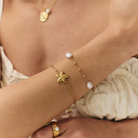 Bohomoon Stainless Steel Mini Starfish Bracelet