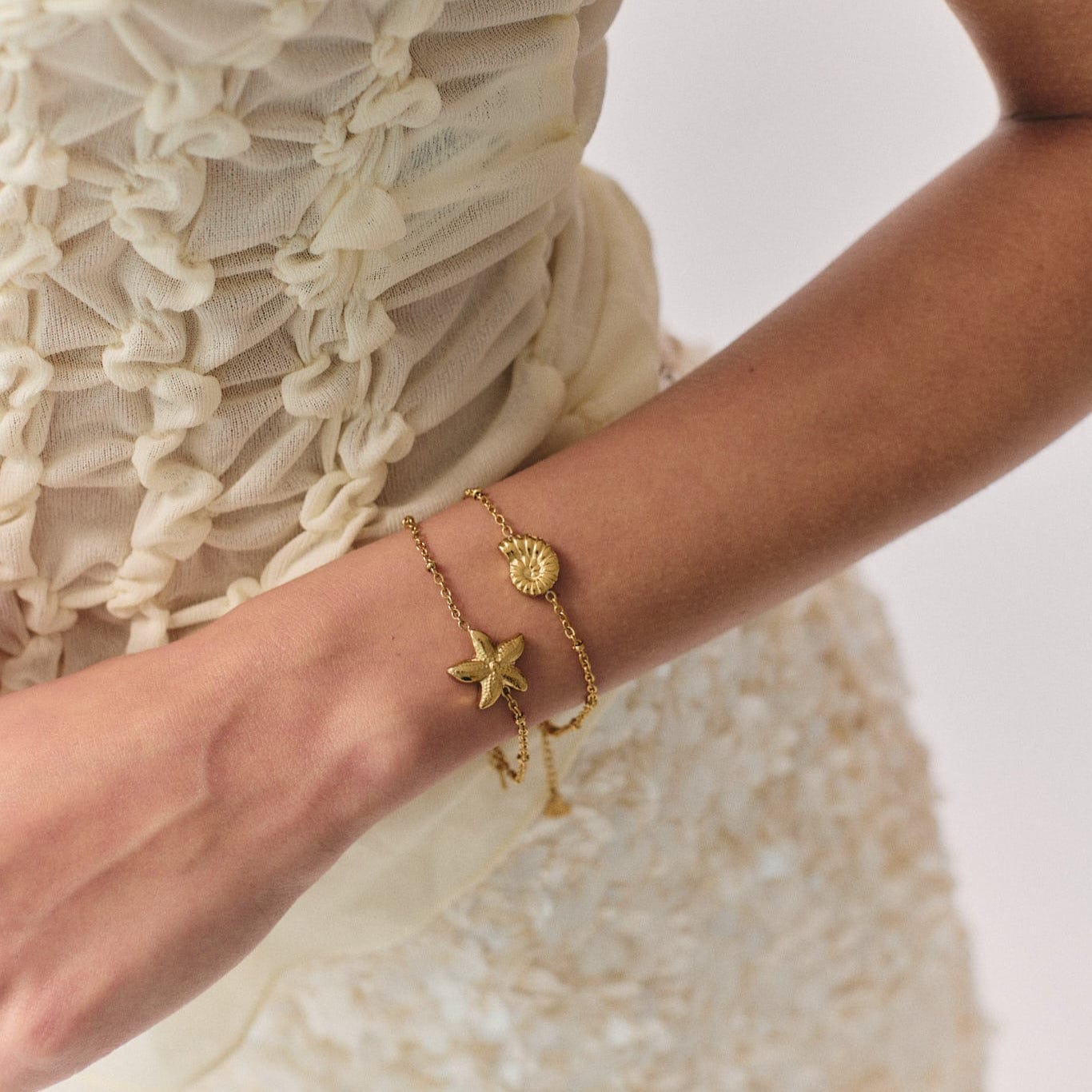 Bohomoon Stainless Steel Mini Starfish Bracelet