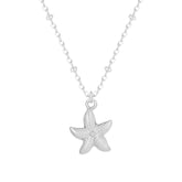 Bohomoon Stainless Steel Mini Starfish Necklace