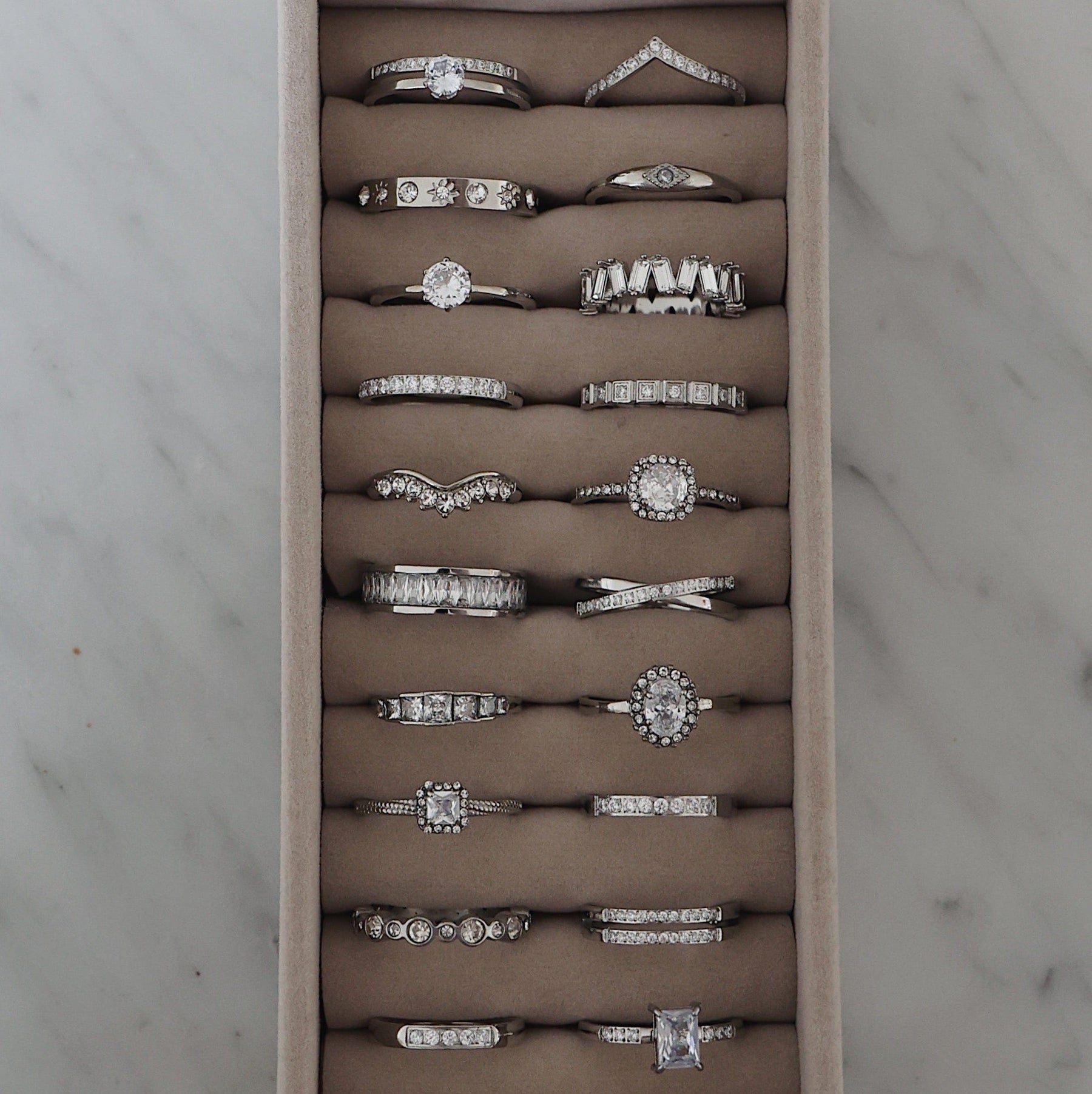 BohoMoon Stainless Steel Mist Ring