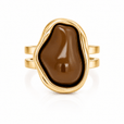 Bohomoon Stainless Steel Mocha Ring