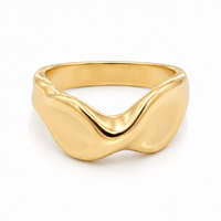 Bohomoon Stainless Steel Mona Ring