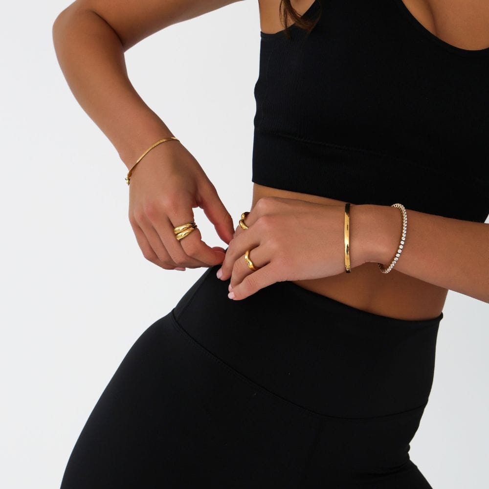 Bohomoon Stainless Steel Monroe Tennis Bracelet