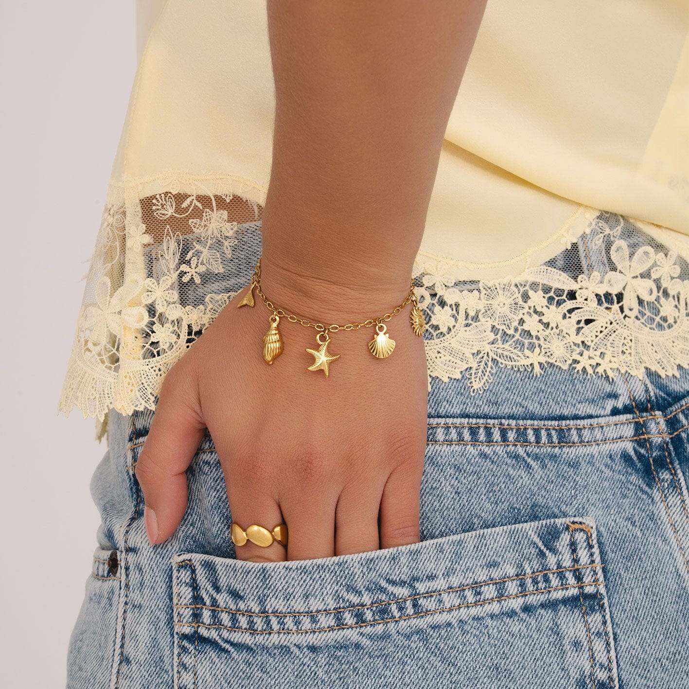 Bohomoon Stainless Steel Nadia Ring