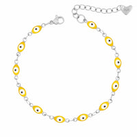 Bohomoon Stainless Steel Nazar Evil Eye Bracelet