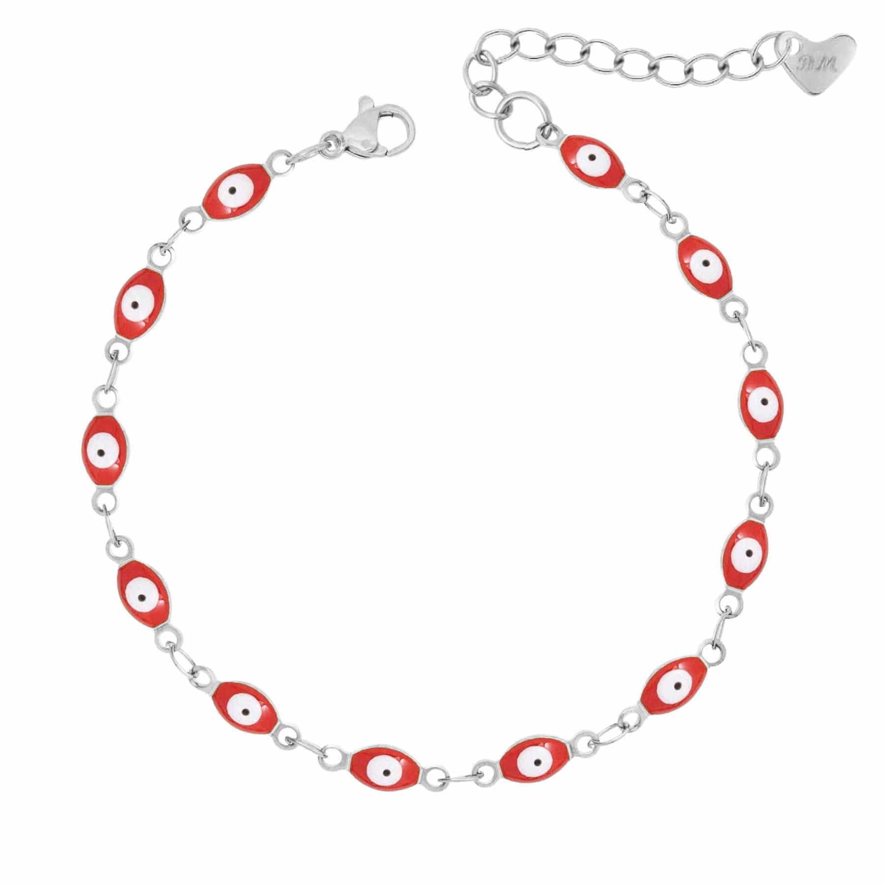 Bohomoon Stainless Steel Nazar Evil Eye Bracelet