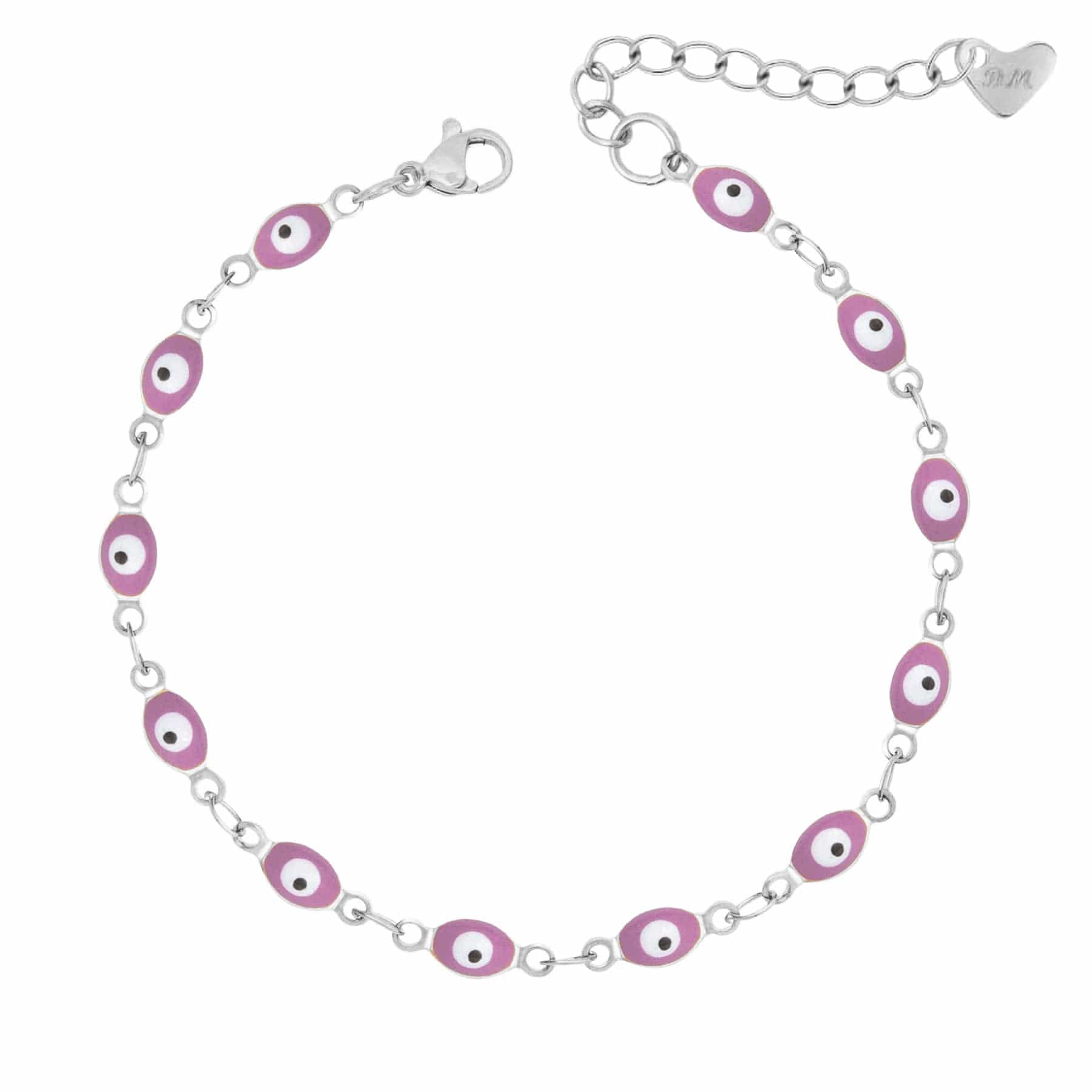 Bohomoon Stainless Steel Nazar Evil Eye Bracelet