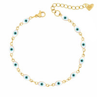 Bohomoon Stainless Steel Nazar Evil Eye Bracelet