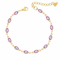 Bohomoon Stainless Steel Nazar Evil Eye Bracelet