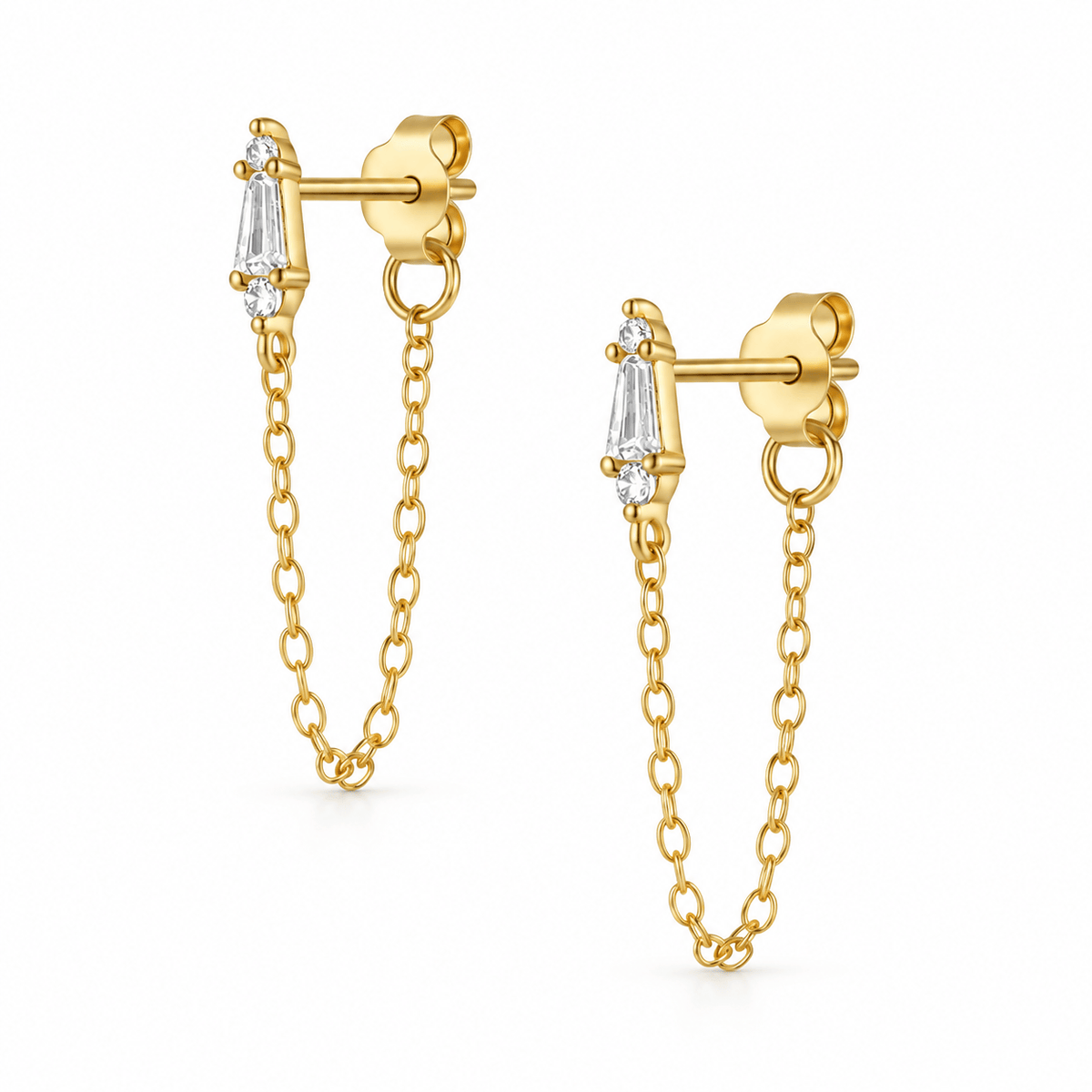 Bohomoon Stainless Steel Nola Stud Earrings