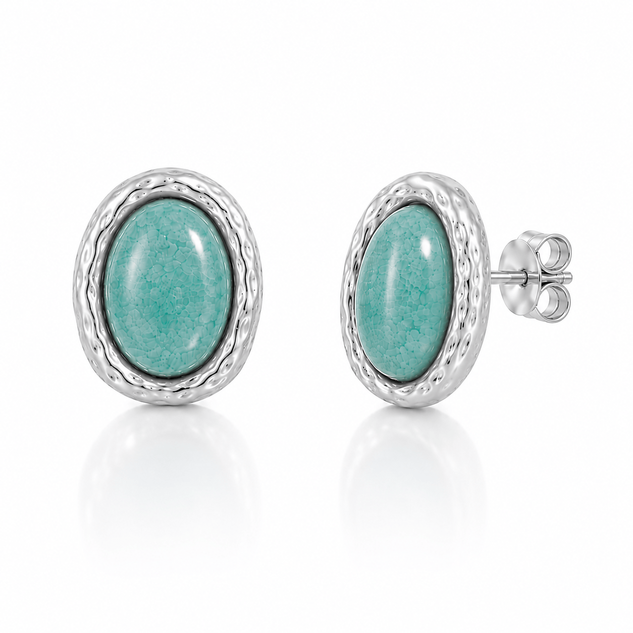 Bohomoon Stainless Steel Lagoon Stud Earrings