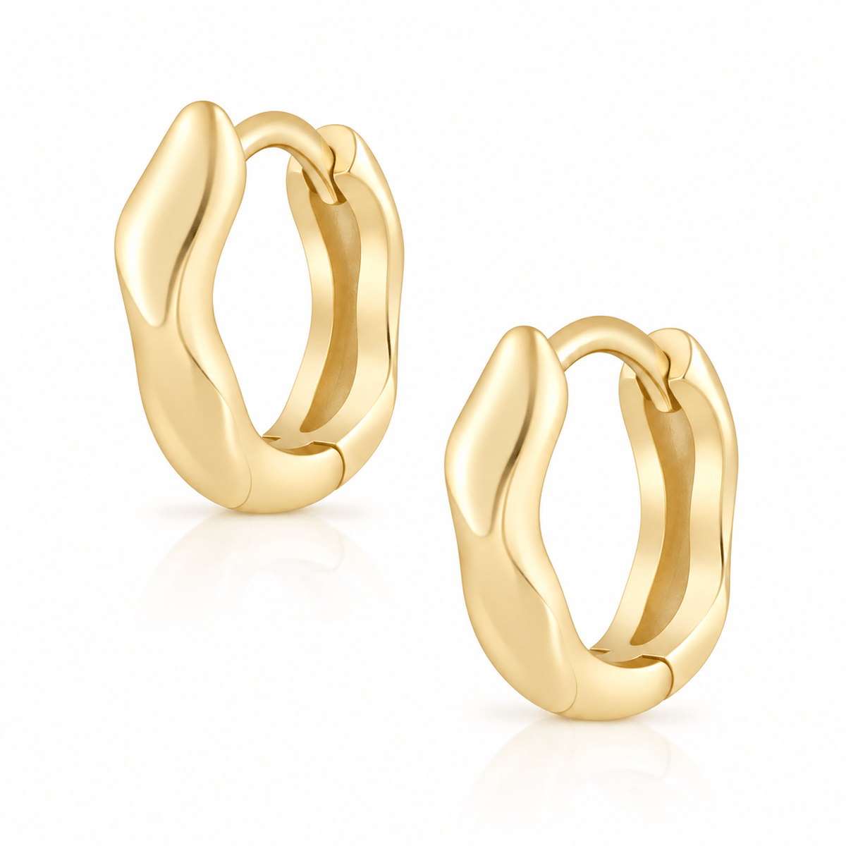 Bohomoon Stainless Steel Olivia Hoop Earrings