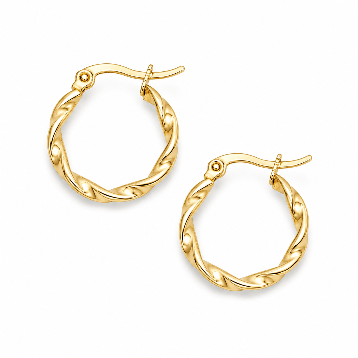 Bohomoon Stainless Steel Ophelia Hoop Earrings
