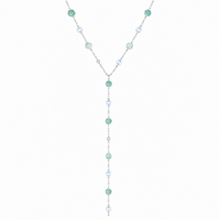 Bohomoon Stainless Steel Pastel Lariat Necklace