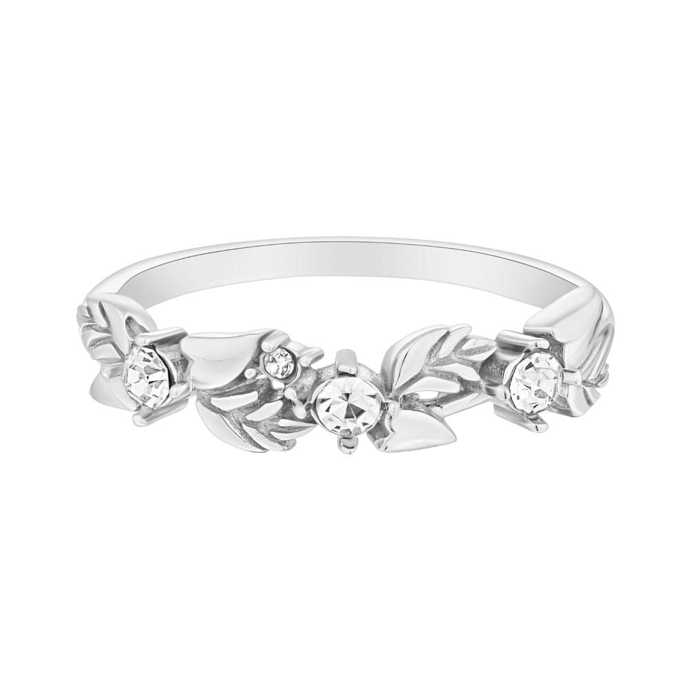 Bohomoon Stainless Steel Peony Ring