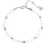 Bohomoon Stainless Steel Pina Colada Pearl Bracelet