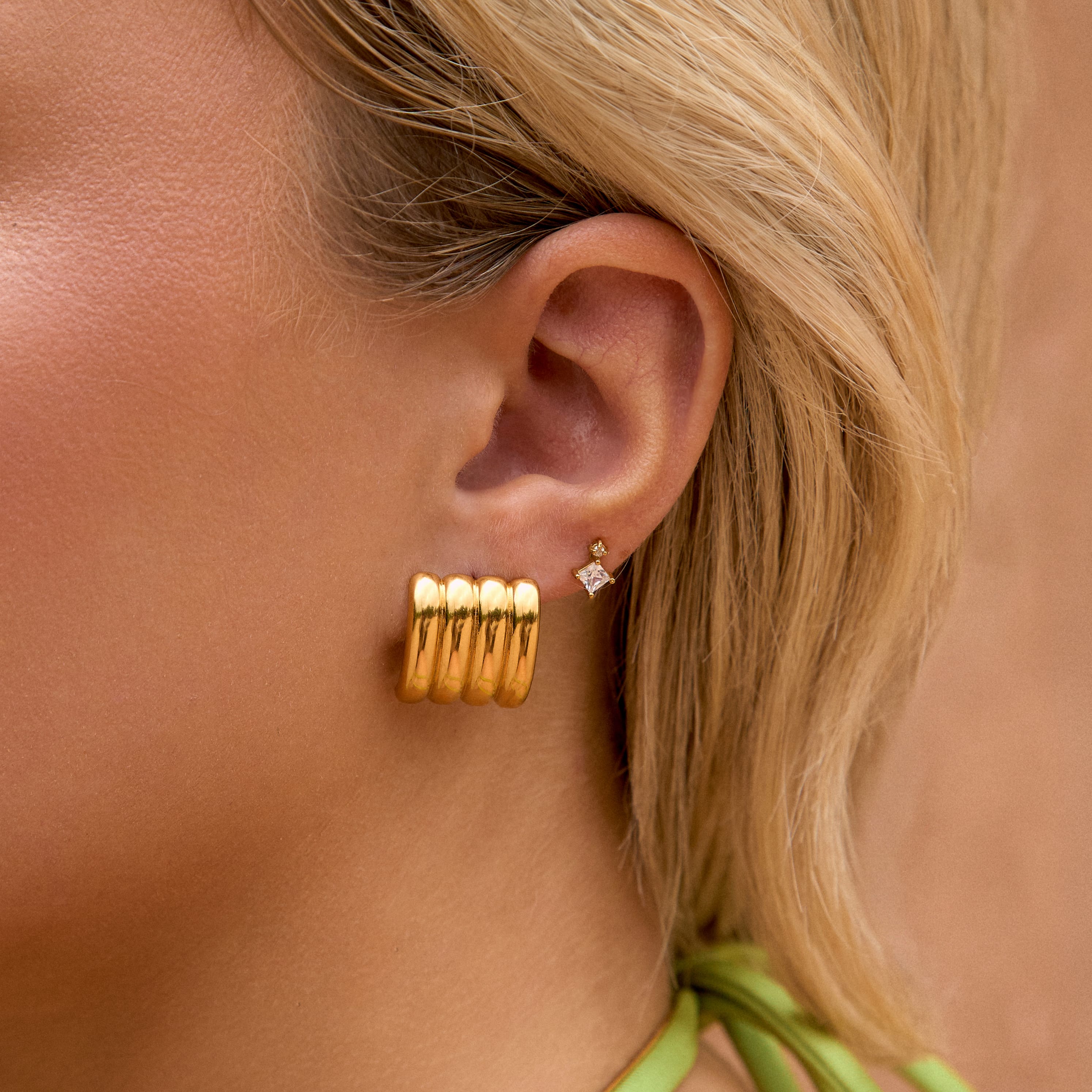 Bohomoon Stainless Steel Pippa Stud Earrings