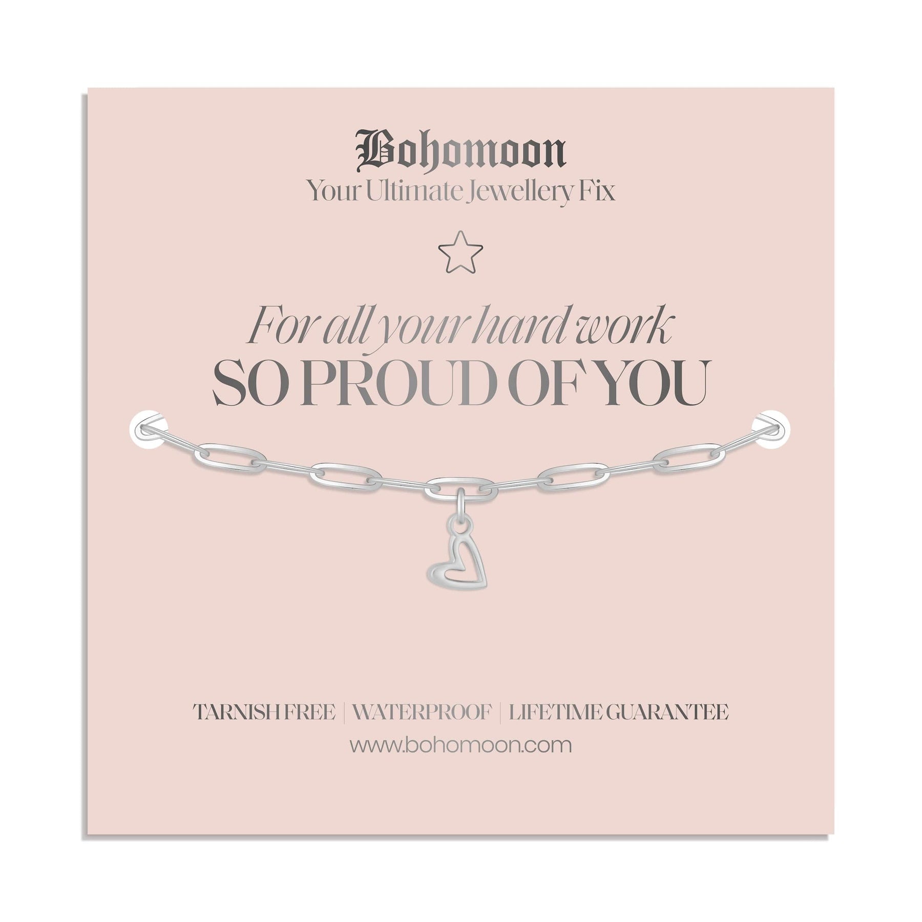 Bohomoon Stainless Steel Proud Of You Bracelet