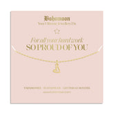 Bohomoon Stainless Steel Proud Of You Necklace