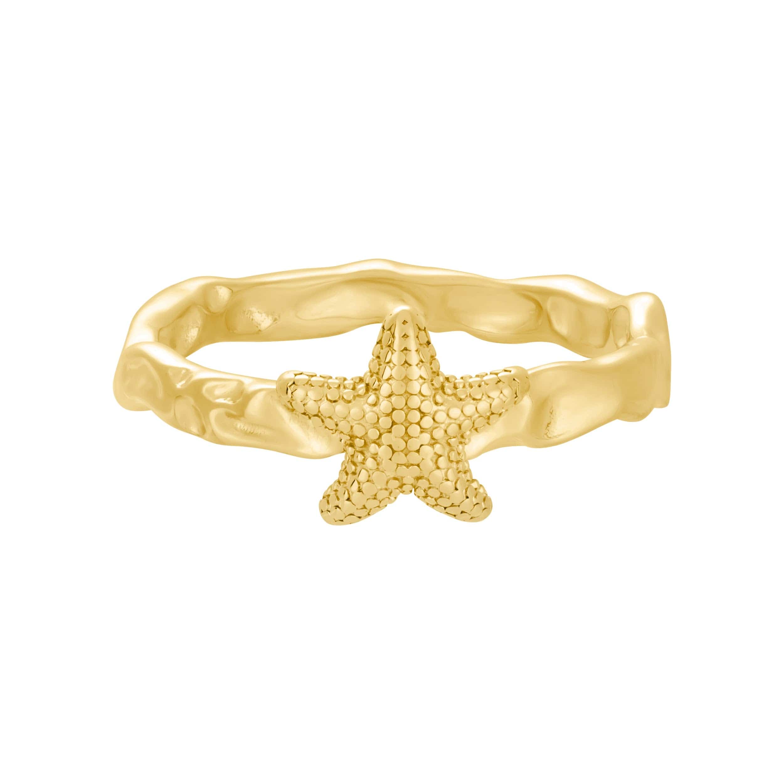 Bohomoon Stainless Steel Reef Starfish Ring