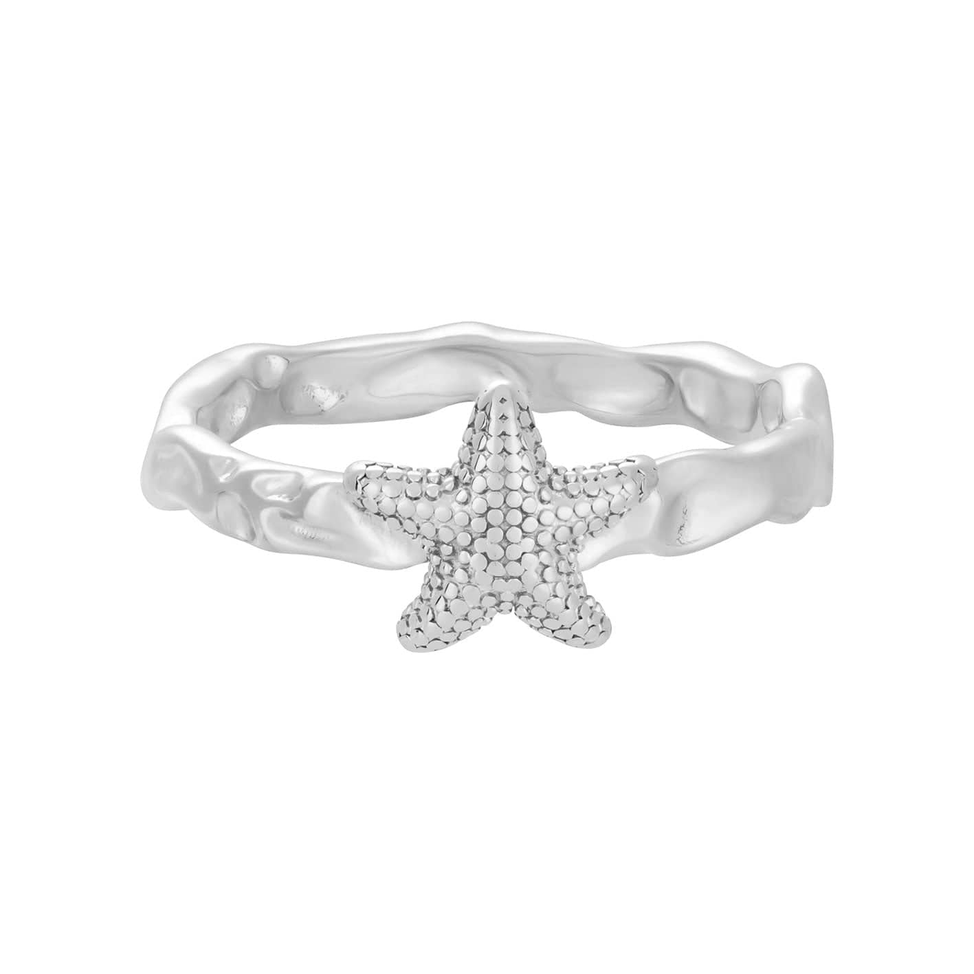 Bohomoon Stainless Steel Reef Starfish Ring