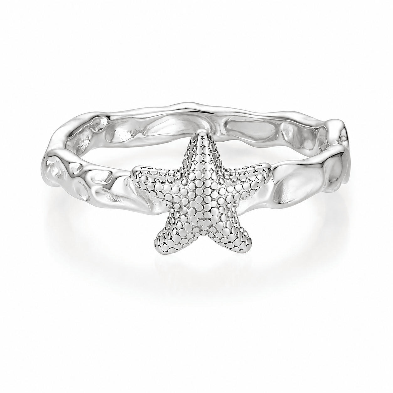 Bohomoon Stainless Steel Reef Starfish Ring