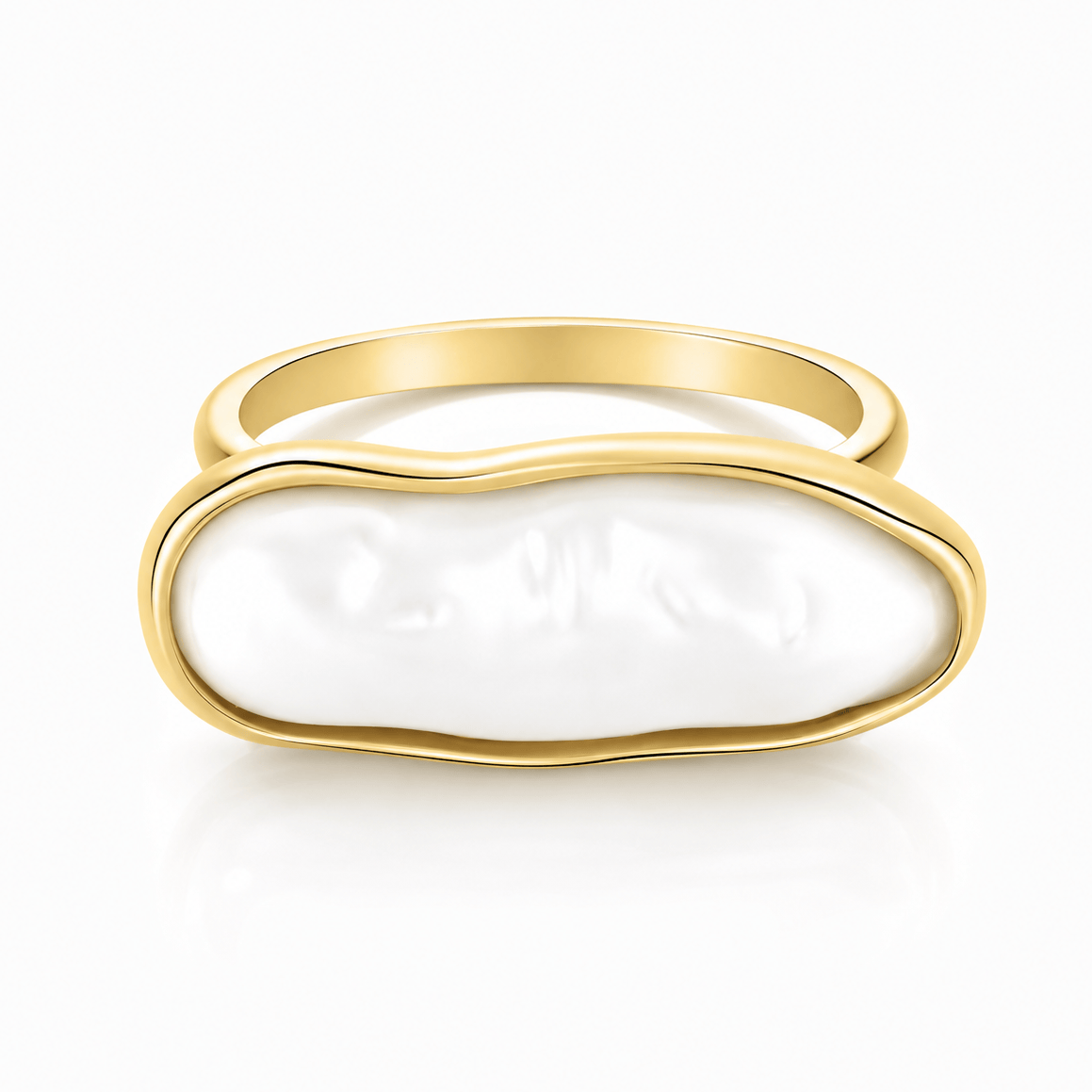 Bohomoon Stainless Steel Remi Pearl Ring