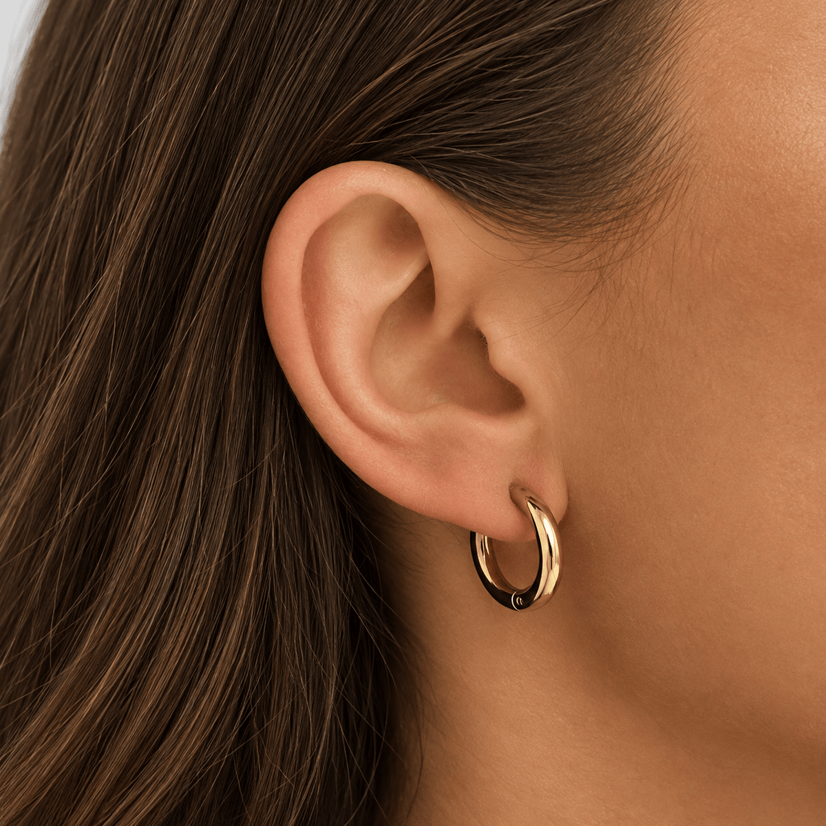 Bohomoon Stainless Steel Riley Hoop Earrings