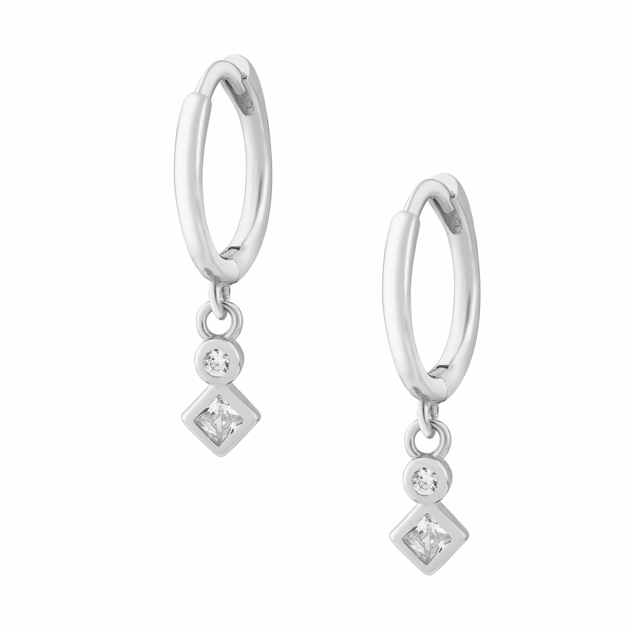 Bohomoon Stainless Steel Rina Hoop Earrings