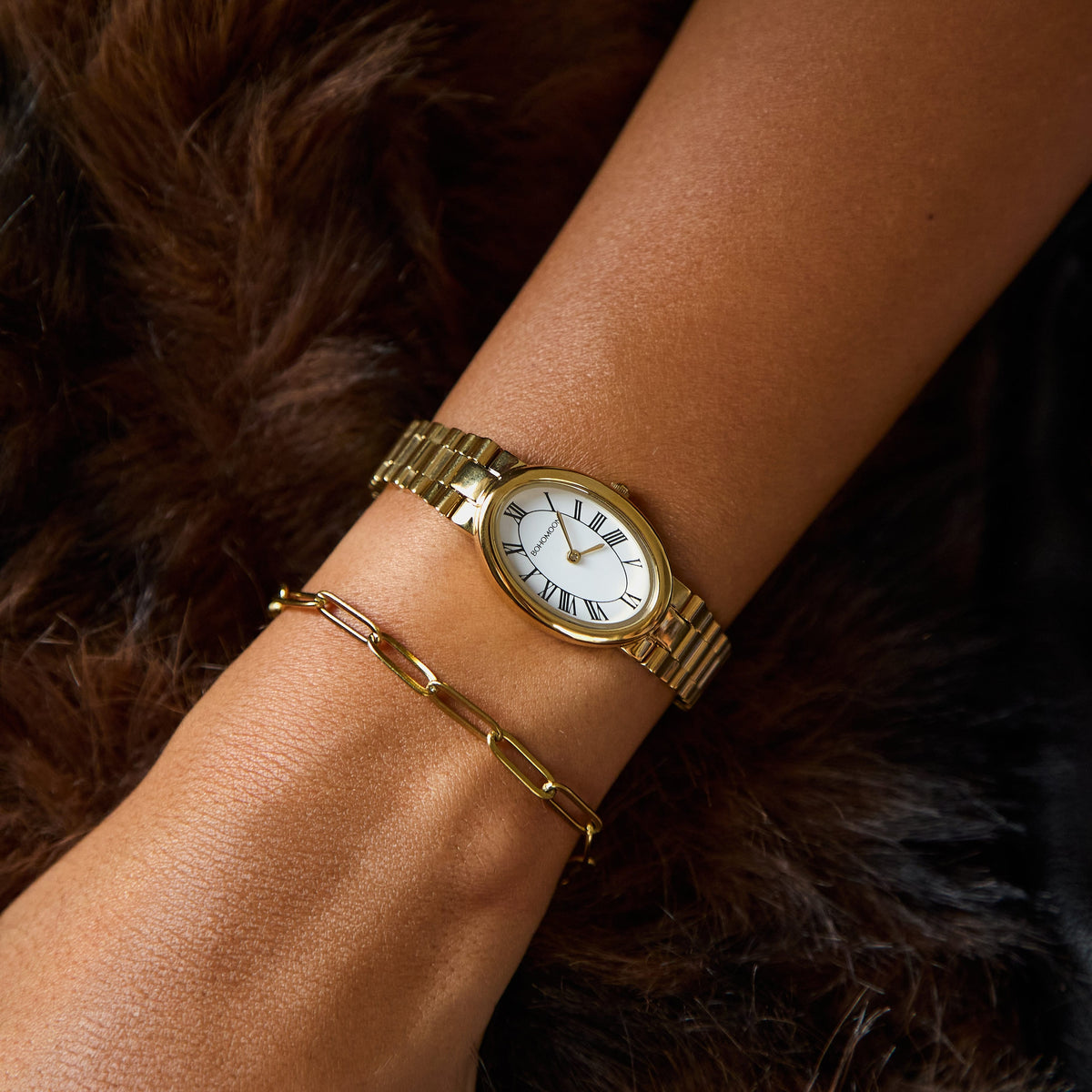 Bohomoon Stainless Steel Romy Watch - Gold