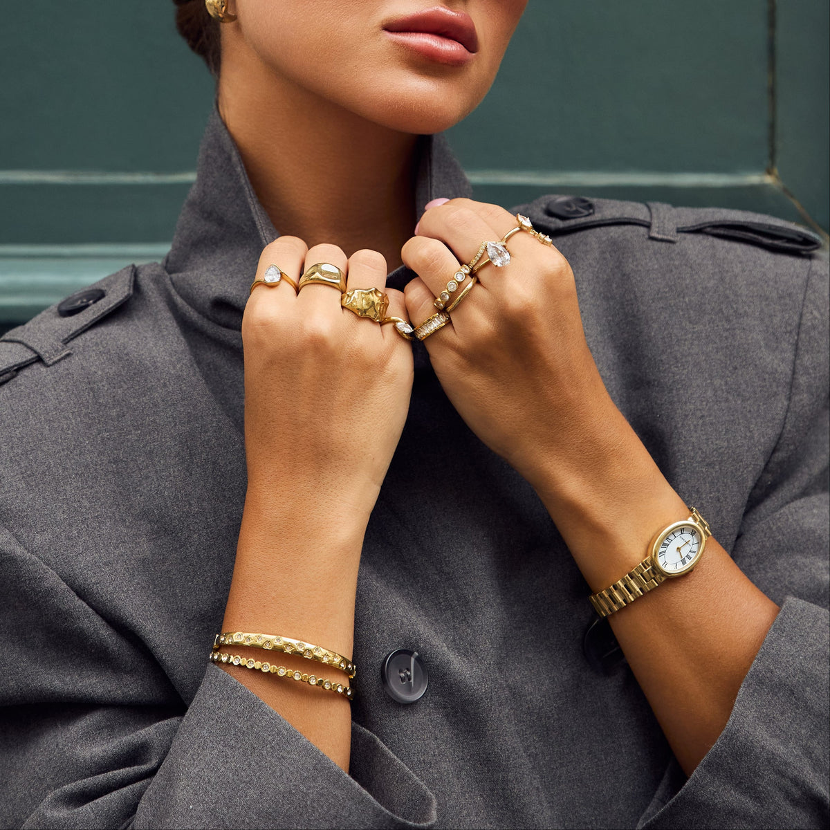 Bohomoon Stainless Steel Romy Watch - Gold