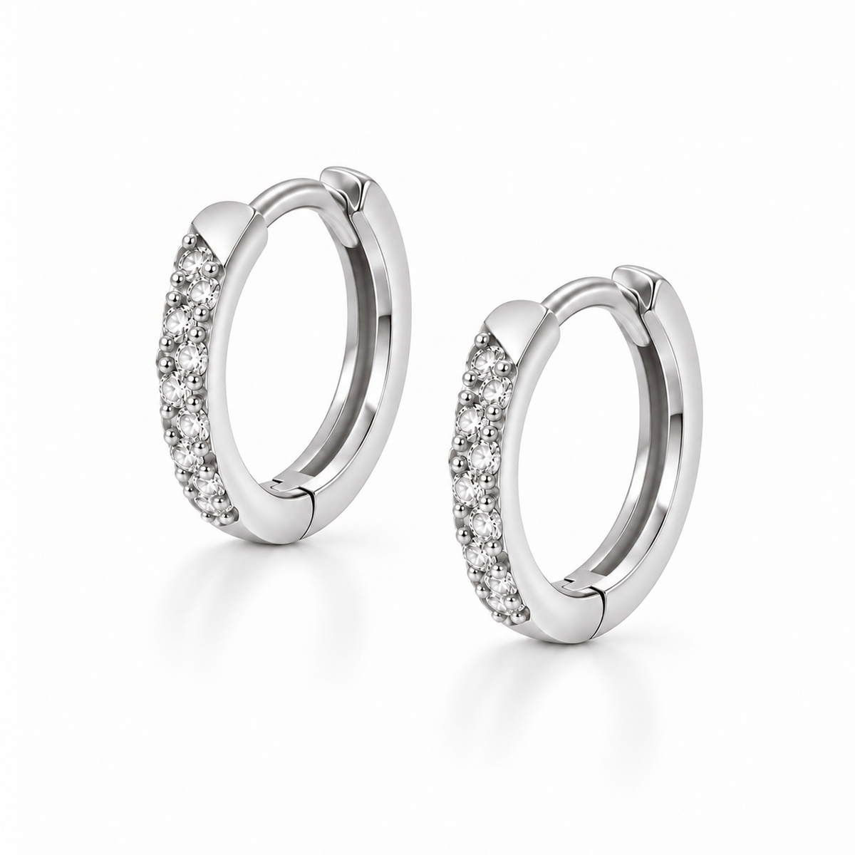 Bohomoon Stainless Steel Rosanna Hoop Earrings