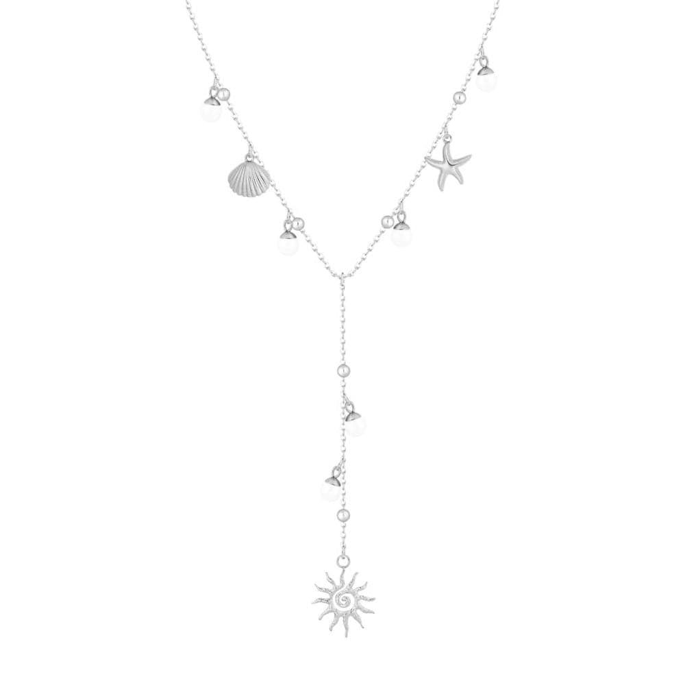Bohomoon Stainless Steel Roxana Lariat Necklace
