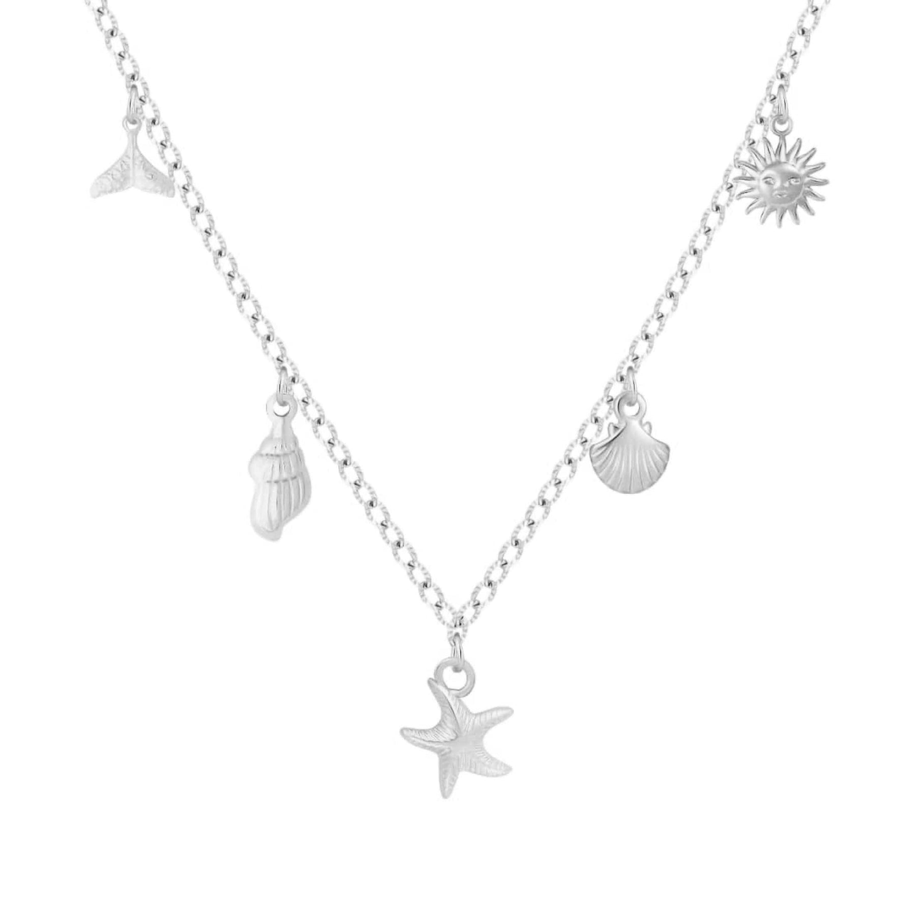 Bohomoon Stainless Steel Saltwater Necklace