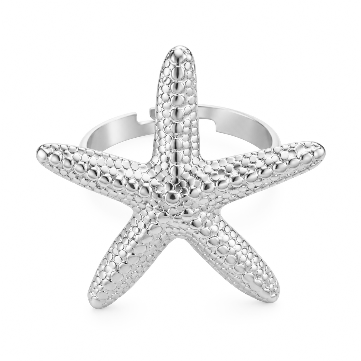 Bohomoon Stainless Steel Samia Starfish Ring