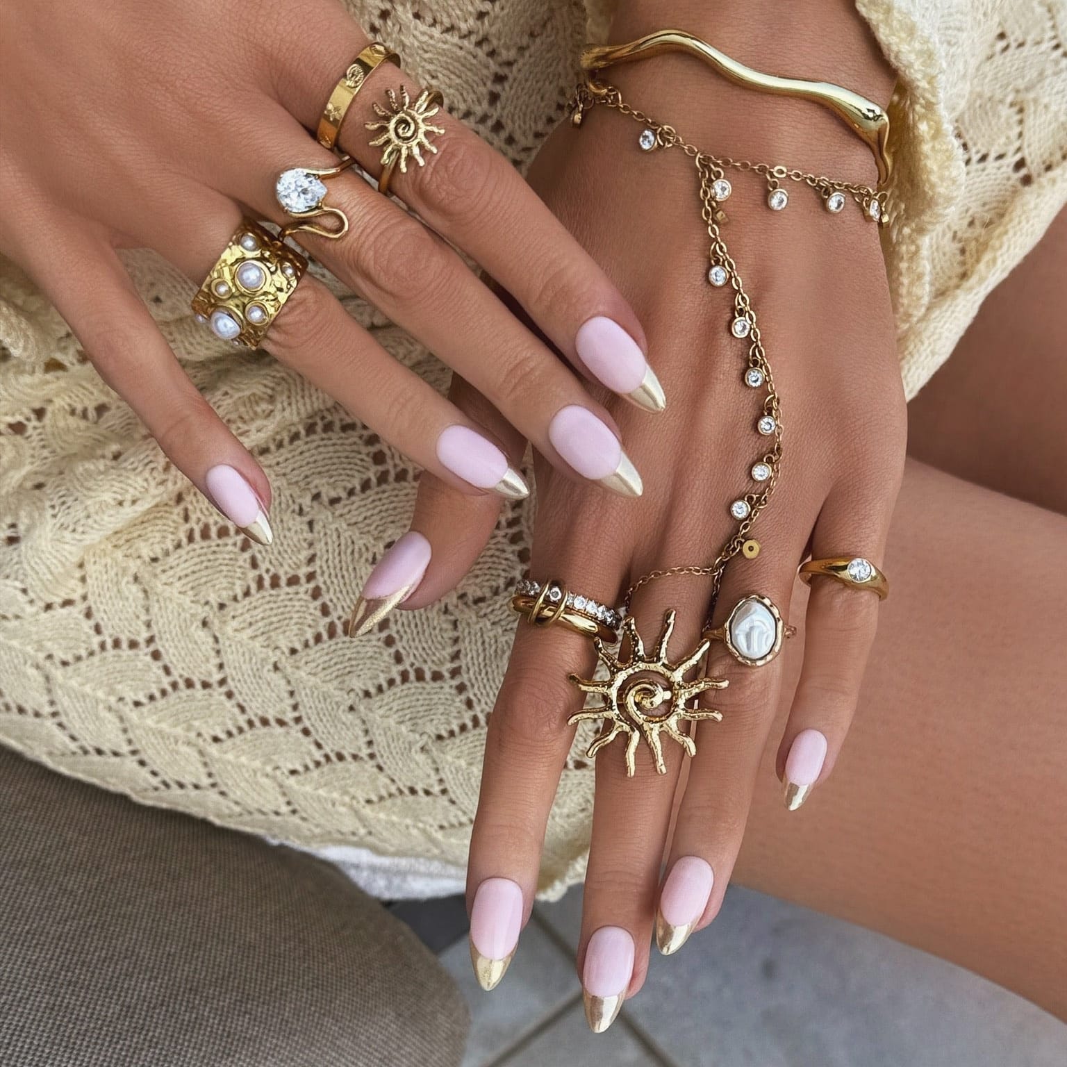 Bohomoon Stainless Steel Seashore Ring