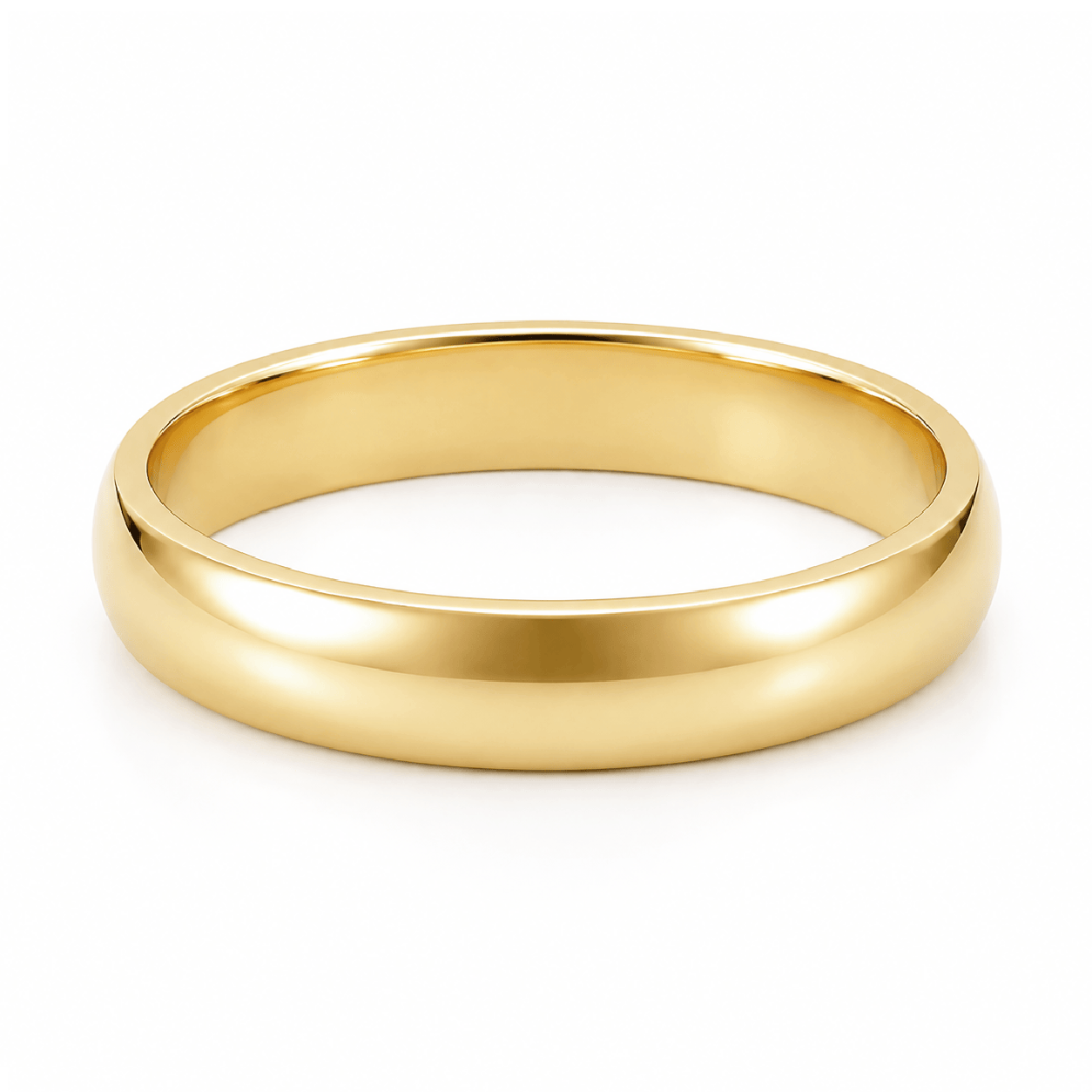 Bohomoon Stainless Steel Sense Plain Band Ring