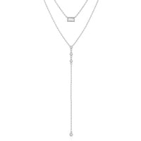 Bohomoon Stainless Steel Serendipity Layered Lariat Necklace