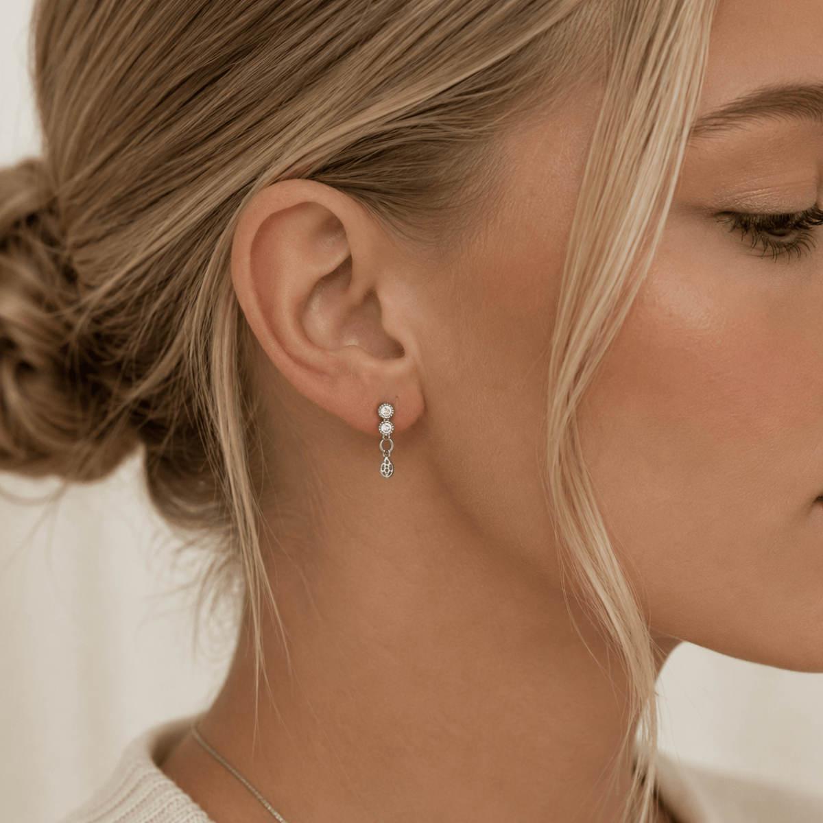 Bohomoon Stainless Steel Serene Stud Earrings