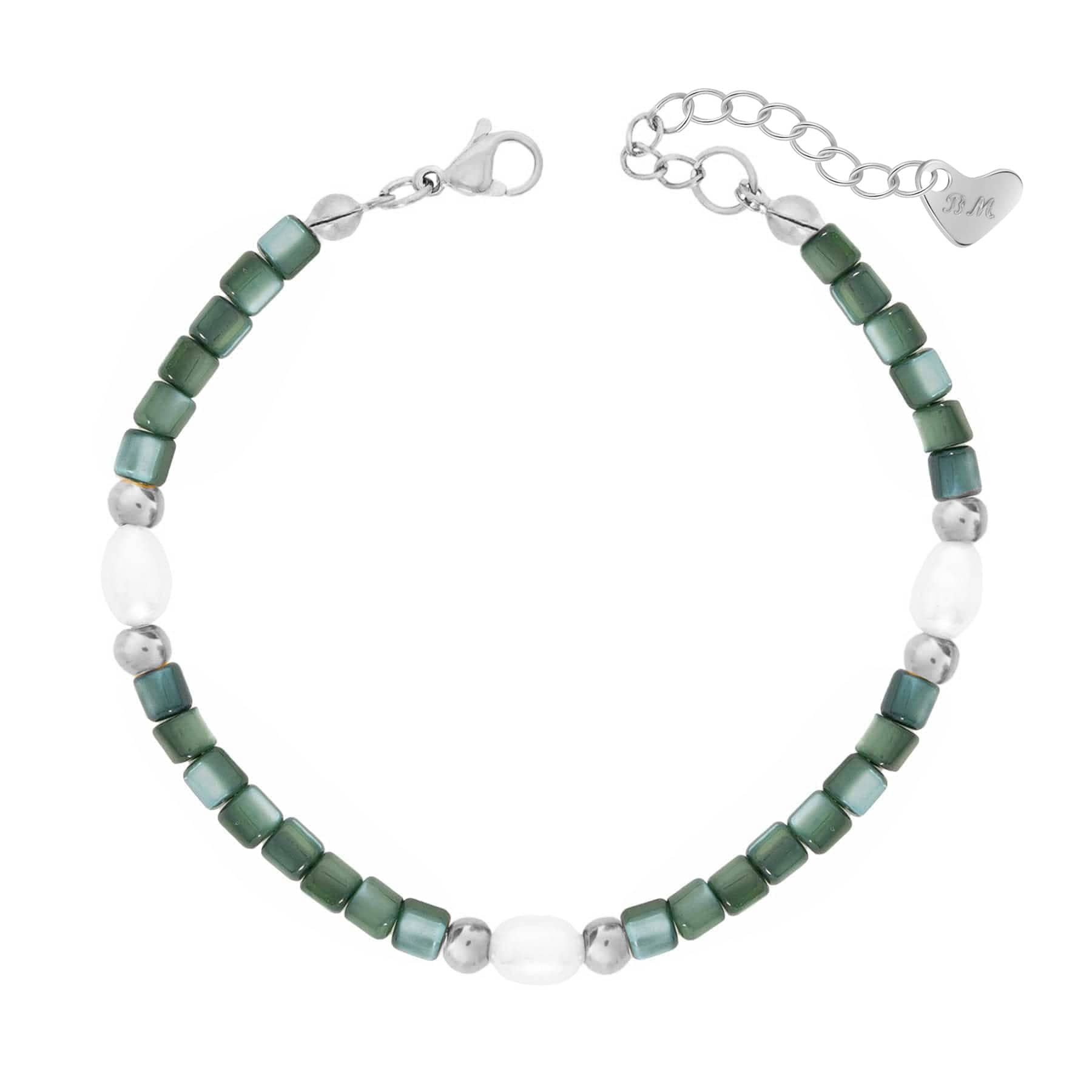 Bohomoon Stainless Steel Shiloh Pearl Bracelet