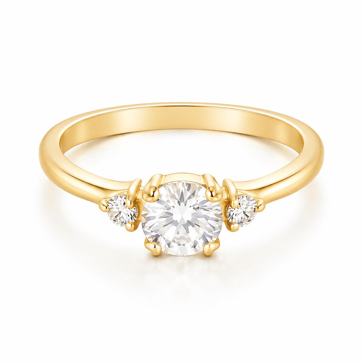 Bohomoon Stainless Steel Shimmer Ring