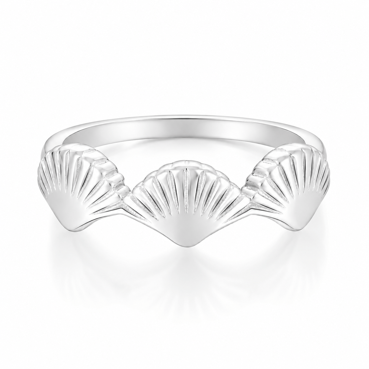 Bohomoon Stainless Steel Shore Shell Ring