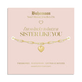Bohomoon Stainless Steel Sister Bracelet