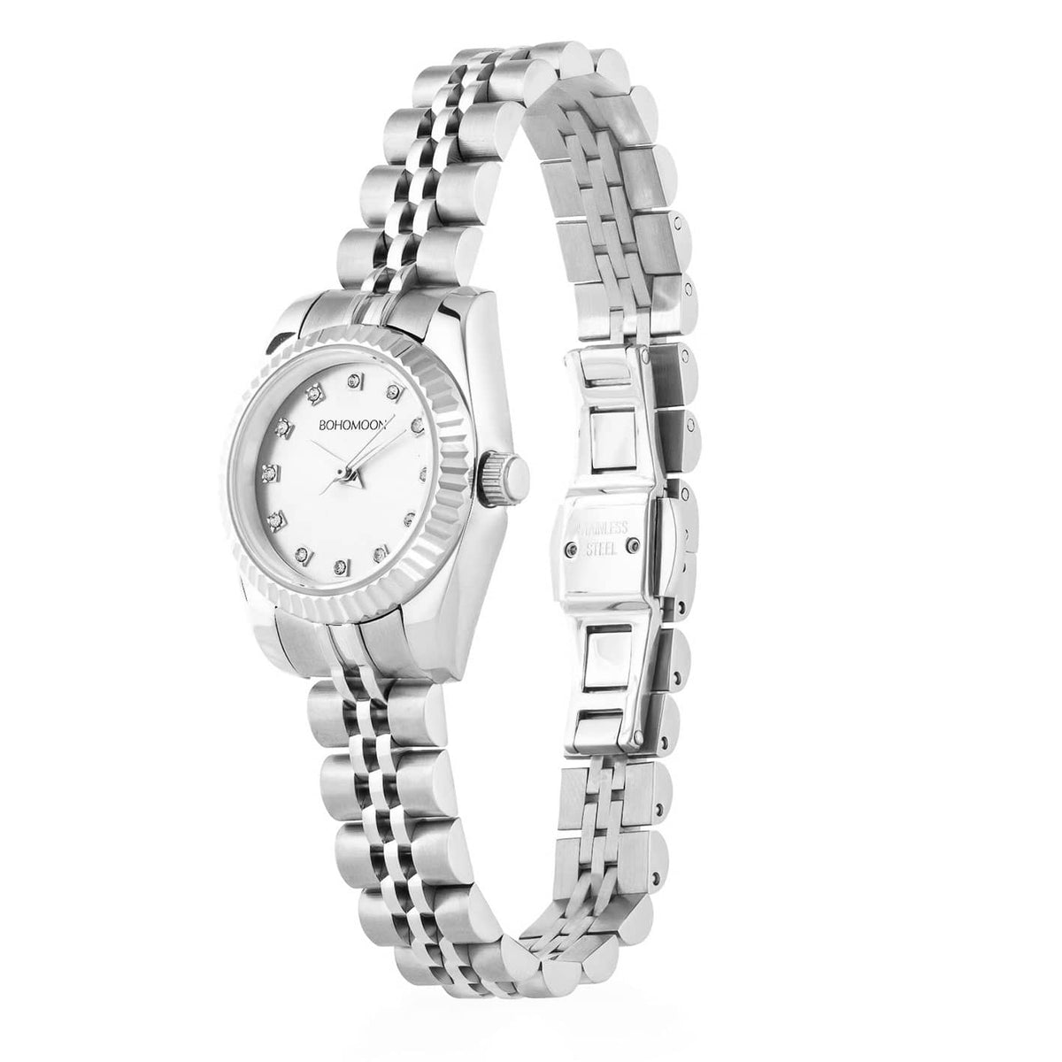 Bohomoon Stainless Steel Sylvie Watch - Silver