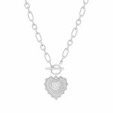 Bohomoon Stainless Steel Smitten TBar Necklace