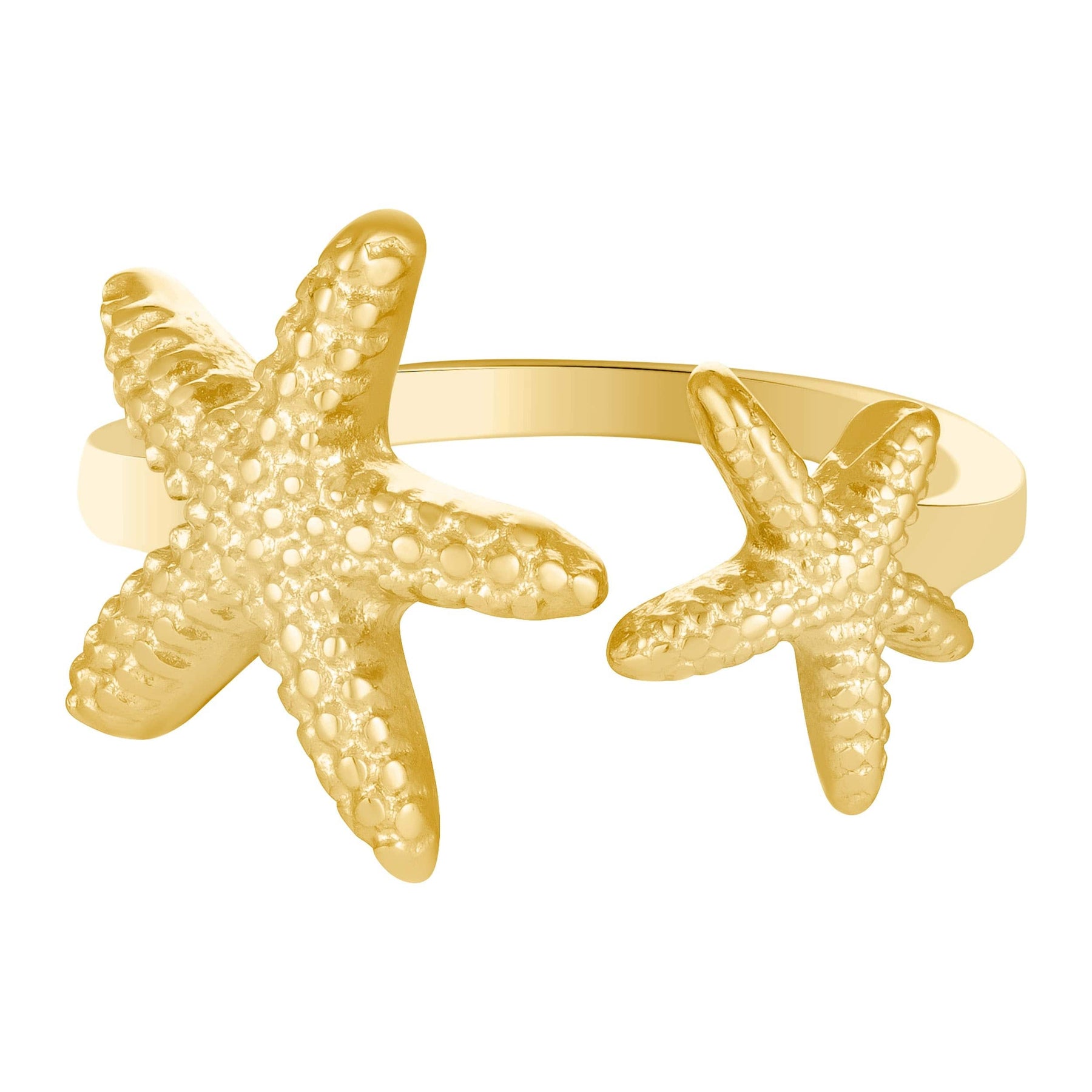 Bohomoon Stainless Steel Solana Starfish Ring