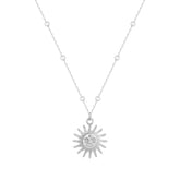 Bohomoon Stainless Steel Solar Sun Necklace