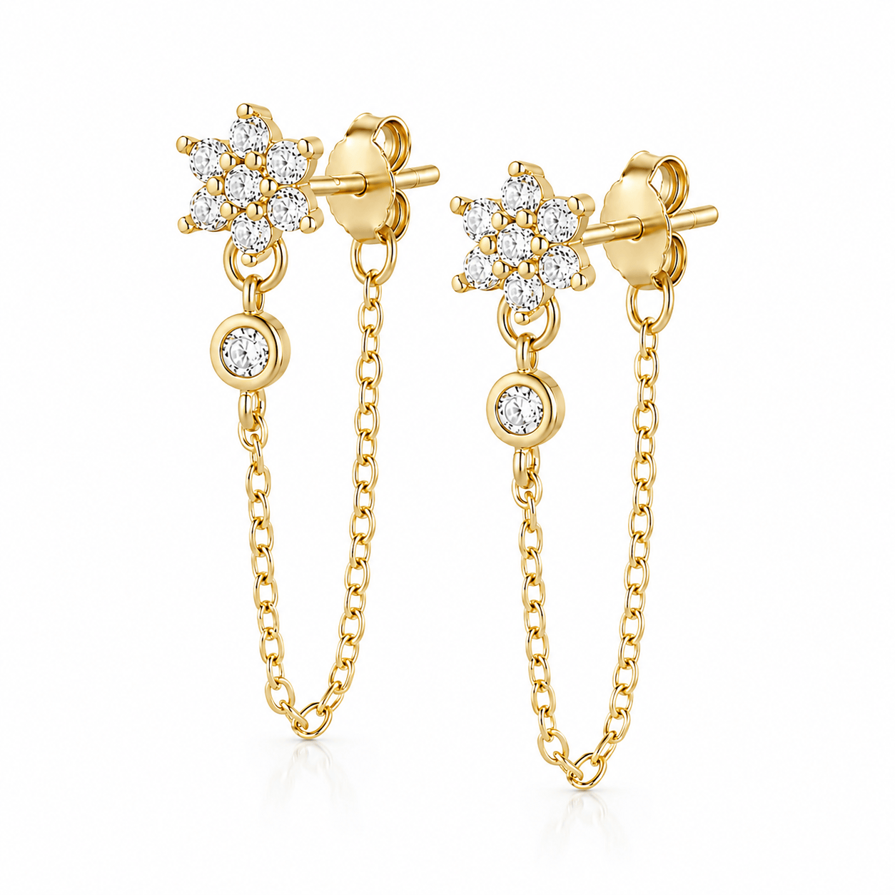 Bohomoon Stainless Steel Solene Stud Earrings